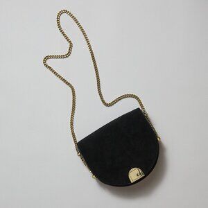 Ted Baker Leather Crossbody Bag with Gold Chain